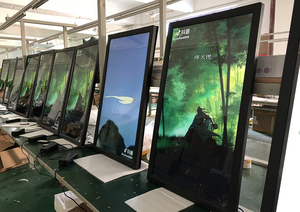 <span class=keywords><strong>Montage</strong></span> mural android 32 pouces cadre <span class=keywords><strong>photo</strong></span> numérique, cadre <span class=keywords><strong>photo</strong></span> numérique en gros 32 "jouer moniteur diaporama carte SD - Product Image 2