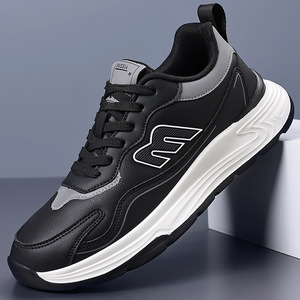 Chaussures de course unisexes, tige synthétique, doublure en mesh, semelle intermédiaire en EVA, semelle extérieure en caoutchouc, légères et confortables, baskets de sport pour l'automne - Product Image 3