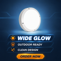 Lampe murale solaire LED extérieure en acier inoxydable, alliage d'aluminium et polycarbonate, indice de protection IP65, pour jardin et usage en rue