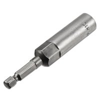 1/4 6-19mm écrou manchon rapide outil pilote 8mm approfondissement Non magnétique vent lot manchon pneumatique intérieur hexagonal vent lot tête