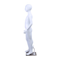 Mannequin enfant grand format avec tête, 140 cm, peinture brillante, plastique, pose debout, accessoires de vitrine pour magasin de vêtements haut de gamme