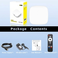Sumavision Sport, Canal en Vivo de Partidos de Fútbol, Quad Core 4K HDR H265 4GB+64GB, Android 14 TV Box, Control Remoto por Voz BT, WiFi