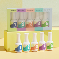 Sistem Cairan Celup IPHF untuk Bubuk Kuku, Aktivator, Top Coat, Base Coat, Set Bubuk Celup, Cairan Celup Rendah Bau