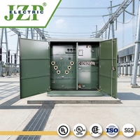 JZP Industriel 400kVA 34.5/0.48kV Triphasé Loop Feed Dead Front Transformateur Pad Pour Réseau Industriel