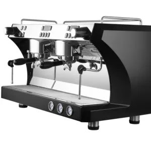 Macchina per caffè espresso semiautomatica a due gruppi commerciale CRM3120C