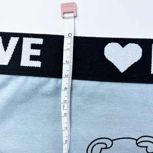 Culottes pour adolescentes, taille européenne, imprimées motif <span class=keywords><strong>ours</strong></span> mignon, douces, effet push-up, en pur coton, taille mi-haute, tricotées, respirantes, ODM - Product Image 5