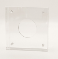 Présentoir pour pièces de monnaie, Capsule en Lucite Cion, acrylique, 1 pièce