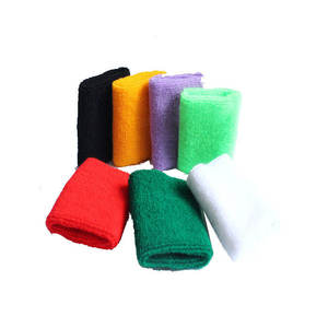 Custom Sweatbands <b>Sweat</b> <b>Bands</b> Sport Cotton Wrist Guards Wrist <b>Band</b> for Men and Women - Product Image 4