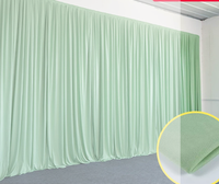 Voilages à plis froncés en mélange polyester-lin, sur mesure, couleur personnalisable, filtrant la lumière, pour la décoration de fenêtres de maison, d'hôtel et d'événements