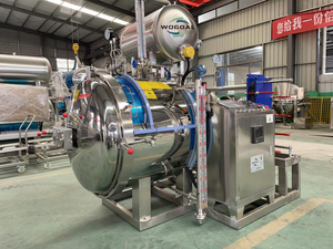 Autoclave de 1000mm de diámetro con una cesta de acero inoxidable, máquina de retorta de alimentos para bolsa de tarros de vidrio, esterilización de latas - Product Image 5