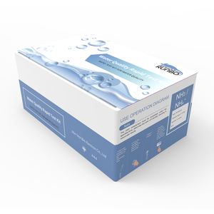 Kit de Test d'eau pour <span class=keywords><strong>Aquarium</strong></span>, kit de test d'ammoniaque pour étang d'eau douce et salée - Product Image 1