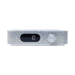 Colector de Polvo para Uñas Songshi, Herramienta de Manicura y Arte de Uñas para Uso en Casa o Salón de Belleza, 15.8W, Alta Velocidad, 3500 RPM, Enchufable, con Diamantes Brillantes y Metal - Product Image 4