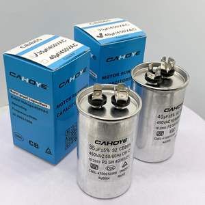 Condensatori a Film Sottile Metallizzato Hongye CBB65 250v 20-80uf per Avviamento Motori AC di Frigoriferi e Condizionatori - Product Image 6