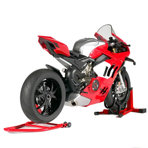 1:6 de gran tamaño <span class=keywords><strong>Ducati</strong></span> <span class=keywords><strong>V4r</strong></span> Spray modelo de motocicleta juguete de locomotora iniciable para niños hecho de plástico - Product Image 2