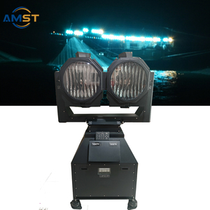 Reflector Móvil Halógeno de Doble Cañón de Alta Potencia Showtime de 7000W, Luces de Proyección, IP63 Impermeable para Uso en Exteriores - Product Image 1