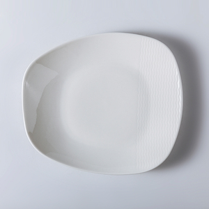 Plato <span class=keywords><strong>de</strong></span> <span class=keywords><strong>Porcelana</strong></span> Blanca Cuadrada <span class=keywords><strong>de</strong></span> Estilo Occidental YAYU <span class=keywords><strong>de</strong></span> Marca Privada, Elegante Vajilla <span class=keywords><strong>de</strong></span> Cerámica China para Catering, <span class=keywords><strong>Platos</strong></span> <span class=keywords><strong>de</strong></span> Cena para Restaurante - Product Image 1