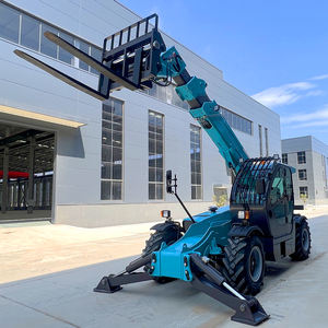 รถตักเทเลแฮนด์เลอร์ ANXING รุ่นใหม่ ขนาดกะทัดรัด พร้อมบูมตักด้านหน้า เครื่องยนต์ดีเซล รถยกแบบเทเลสโคปิก 18 เมตร ขับเคลื่อน 4 ล้อ สำหรับพื้นที่ขรุขระ แบบนั่งขับ - Product Image 2