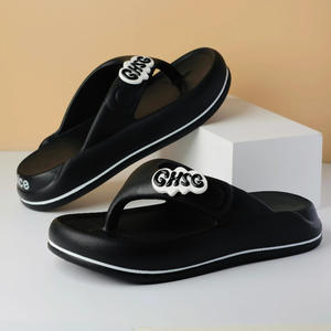 รองเท้าแตะ Chsc EVA สำหรับผู้หญิง ฤดูร้อน กันลื่น ใส่ชายหาด สไตล์ลำลอง สีชมพูล้วน สำหรับผู้ใหญ่ สไตล์สบายๆ - Product Image 3