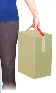 Manijas PET autoadhesivas sensibles a la presión acrílicas de un solo lado para cajas Categoría de producto Papel y película adhesiva - Product Image 6