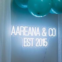 Plaques de mariage personnalisées au néon pour la publicité Business Party Bar Salon Wedding Birthday Shop Studio Wall Decor