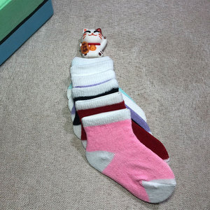 ถุงเท้าเด็กแบบเรียบ ถุงเท้าเด็กอ่อน ถุงเท้าเด็กแบบเรียบง่าย ถุงเท้าเด็กแบบปากตื้น ถุงเท้าผ้าฝ้ายแบบเรียบ สำหรับฤดูใบไม้ผลิและฤดูร้อน ปี 2026 - Product Image 2