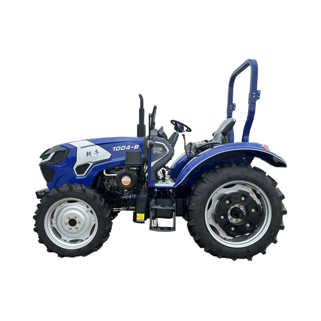 100HP Modern Latest Custom-Made Compact  Mini Farm Tractor With Cab for Efficient Farm Operations  Four-Wheel Drive Capability