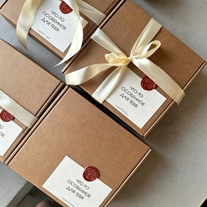 Cajas de Cartón Corrugado Reutilizables y Ecológicas con Impresión Personalizada, Logotipo Personalizado, Empaque de Alta Gama para Velas Aromáticas (Materiales Reciclados) - Product Image 2