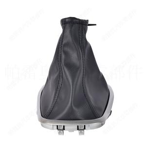 เชฟโรเลต อาวีโอ โซนิค 2012 2018 ฝาครอบหัวเกียร์หนังสีดำ ปลอกป้องกันเกียร์ธรรมดา - Product Image 1