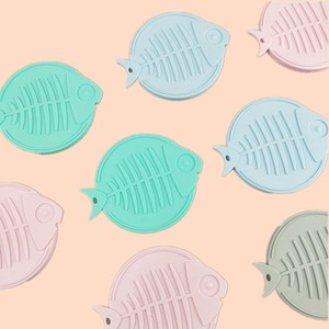 Visgraatpatroon blikdeksel voor honden en katten, eetbaar siliconen deksel voor kattenbak - Product Image 2