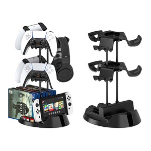 Gaming Controller Holder For <strong>PS</strong> 5 Game <strong>Disk</strong> Switch 2 Handheld <strong>PS</strong> 5/4 Gamepad Stand Organizer Game Accessories - Product Image 1