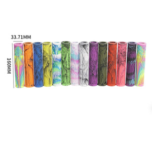 Poignées de vélo YOUME 160 mm pour guidons de scooter, BMX, <span class=keywords><strong>VTT</strong></span> de 22,2 mm – Revêtement antidérapant en caoutchouc souple pour guidon de vélo - Product Image 3