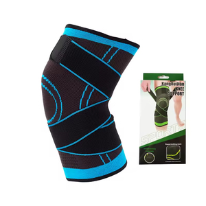 Genouillère de sport KaraQoton HC-2500 avec sangle de compression, soutien respirant et antidérapant pour la course, le cyclisme, le tennis et le football - Product Image 3