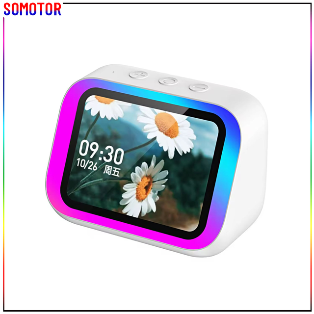 LED Display Smart AI Bluetooth Speaker with Voice Control High-Quality Sound Alarm Clock  Multifunctional Speaker