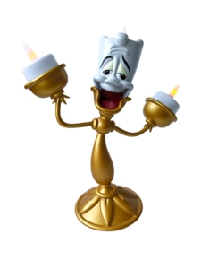Vente en gros - La Belle et la Bête - Lumière - Candelabre LED - Figurine en résine - Porte-bougie décoratif personnalisable pour collectionneurs - Product Image 2