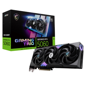 การ์ดจอแยกสำหรับเดสก์ท็อป RTX 5060 8GB Gaming White TRIO OC รุ่นโอเวอร์คล็อก พร้อมบริการจัดหาชิ้นส่วน (BOM) RTX 5060 8G GAMING TRIO OC - Product Image 1