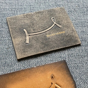 Biểu Tượng Tùy Chỉnh Tên Thương Hiệu Chất Lượng Cao Chính Hãng Da Vá Cho Mũ Quần Áo Và Quần Jean Chất Lượng Phù Hiệu - Product Image 2