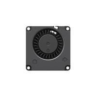 WELLSUNFAN Kipas Casing Komputer Sentrifugal Bantalan Oli Kecepatan Tinggi 4010 12V/5V 40x40x10mm DC Mini Heatsink Plastik 5000RPM 23.7dBA