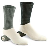 Vente en Gros de Chaussettes Vertes pour Hommes en Coton Sport à Haute Compression