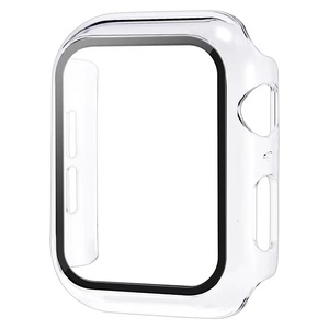 Coque avec protecteur d'écran en verre trempé, pour <span class=keywords><strong>Apple</strong></span> <span class=keywords><strong>Watch</strong></span> série 6, 38mm 40mm 42mm 44mm - Product Image 2