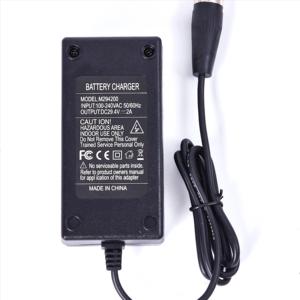 Cargador rápido de 29,4 V 2A con enchufe XLR de 3 pines Universal para scooter de movilidad, silla de ruedas, cargador de reemplazo de batería de plomo ácido de 24V - Product Image 4