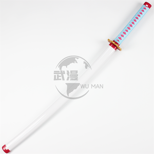 Cosplay Collection Japonais Bois Bambou <span class=keywords><strong>Katana</strong></span> Jouet Épée Anime Kanroji <span class=keywords><strong>Mitsuri</strong></span> Épée Jouet - Product Image 2