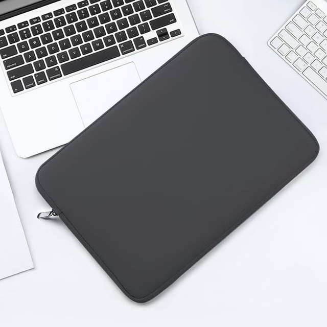 High Quality Custom Logo Eco-Friendly Folding Shockproof Waterproof Neoprene Fabric Tablet 11 13 15 Inch Laptop Computer Sleeve
