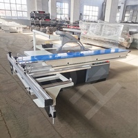 Machine à scie de Table coulissante pour le travail du bois, réglage du levage par moteur