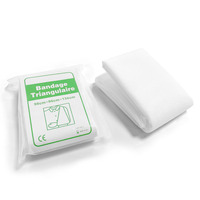 Bandage triangulaire non tissé pour soins des plaies, fixation des fractures, triangle en coton, trousse de premiers soins, accessoires de camping