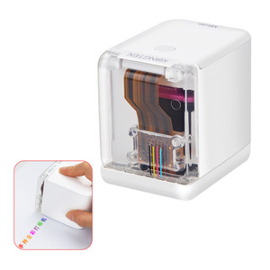 Imprimante portable multifonctionnelle 58 mm sans fil, mini imprimante couleur pour étiquettes et dates, impression jet d'encre pour codage de boîtes en carton - Product Image 5