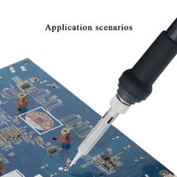 Ensemble de fer à souder électrique Outil de soudage Puissance 110V/220V 60 Watt Pointe de fer à souder remplaçable