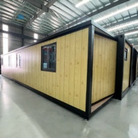 Casa Folding Container Space Capsule Modular Home Prefabricated 3 Bedroom Hotel Use Midcentury Modern Unique