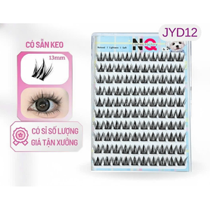 Pestañas NQ 0.03 0.05 0.07 Mega Volumen Coreanas PBT CC Pestañas de Pelo Sintético en Caja Marrón Suave Natural Largas Veganas Libres de Crueldad - Product Image 5