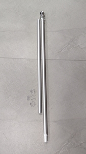 Kit de mât de drapeau 6 pieds Enchevêtrement Free Spinning Flag Pole et support Heavy Duty Flagpole Outdoor House & Porch Use - Product Image 2