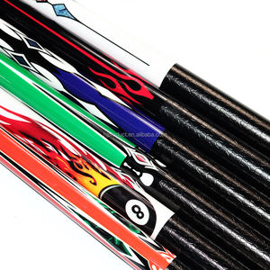 Nueva llegada 1/2 -PC Pool Cue Stick 57 pulgadas Maple Wood Billiard Nine-ball Billiard Taco Color aleatorio <span class=keywords><strong>para</strong></span> la venta - Product Image 2